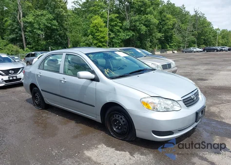 2007 Toyota Corolla Ce из США, поврежденный, VIN 2T1BR32EX7C754113